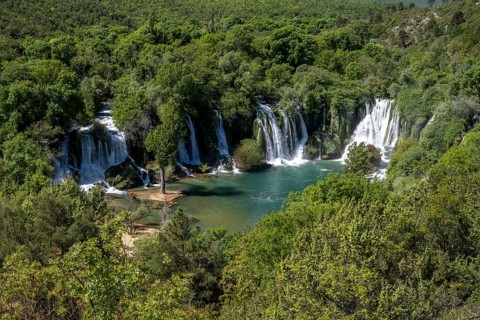 Kravica waterfalls, Trebižat river, Studenci, Bosnia and Herzegovina