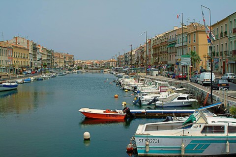 Harbour of Sète, city on the Mediterranean coast of southern France, third largest city in the
