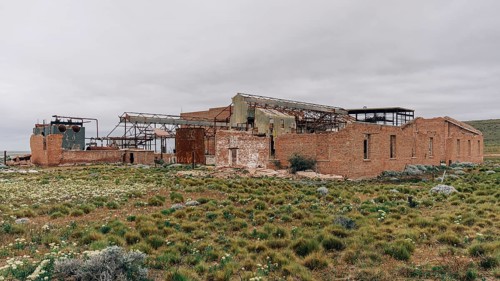 Abandoned Swift factory, The Swift refrigerator in Puerto San Julián, Puerto San Julián, Santa Cruz