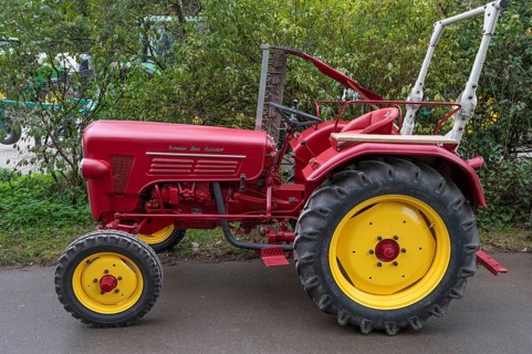 Vintage tractor Hela Lanz Aulendorf, year of construction 1953, Bavaria, Germany
