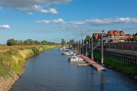 Marina, Jeetzel, Hitzacker, Lower Saxony, Germany