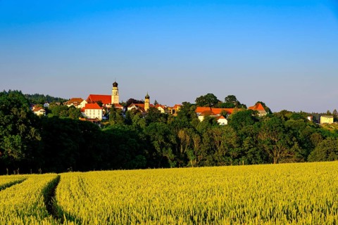 Bad Griesbach, Bäderdreieck, Lower Bavaria, Bavaria, Germany