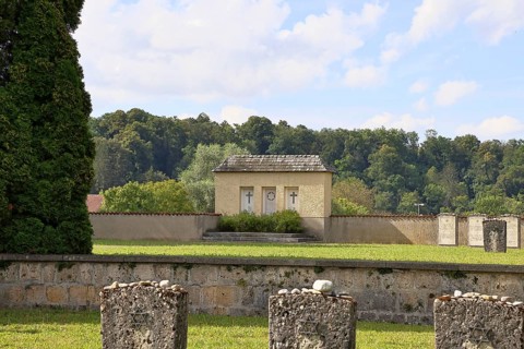 Cemetery for 253 victims of the Mettenheim Hart concentration camp (subcamp of Dachau concentration