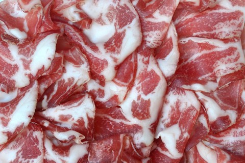 Coppa, Italian sausage variety, Italy
