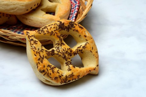 Fastenwähe, pretzel pastry from Basel, Switzerland