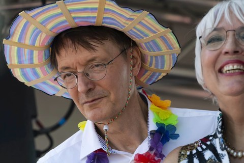 Karl Wilhelm Lauterbach, Health Economist and Politician, CSD, Cologne, North Rhine-Westphalia,