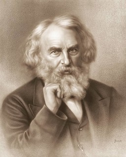 Henry Wadsworth Longfellow, 1807 – 1882, American poet, digitally edited