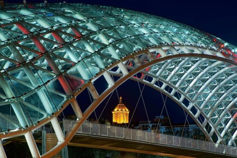 Georgia - Tbilisi - Peace Bridge