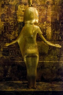 Pharaoh Tutankhamun's gold treasure, the Grand Egyptian Museum, Grand Egyptian Museum, GEM, Giza,