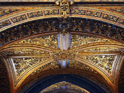 Igreja São Francisco, gilded wood carving in the Church of St. Francis, Rococo Talha Dourada,