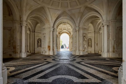 National Palace of Ajuda, Visitor's Entrance, Belem, Lisbon