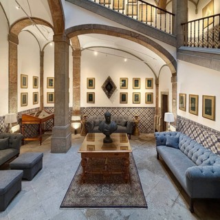 Palácio da Bolsa, neoclassical style stock exchange, UNESCO World Heritage Site, old town, Porto,
