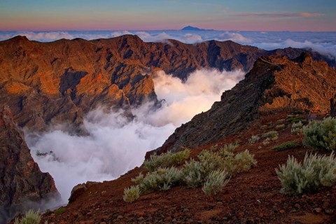 Canary Islands, La Palma, mountain, Roque de los Muchachos, La Palma, Canary Islands, Spain