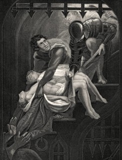 Der Mord an den Prinzen im Turm, William Shakespeares Stück König Richard III, Akt IV, Szene III