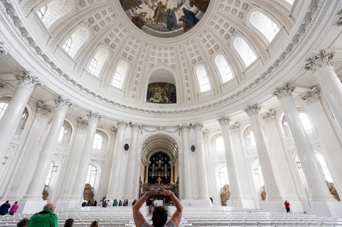 Interior view, St Blasien Cathedral, St. Blasien, Black Forest, Southern Black Forest,
