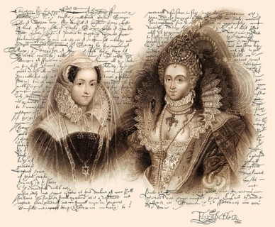 Faksimile des Hinrichtungsbefehls für Maria Stuart, Königin der Schotten, verfasst von Elisabeth I.