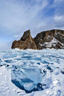 Lake Baikal, Olkhon Island, Pribaikalsky National Park, Irkutsk Province, Siberia, Russia
