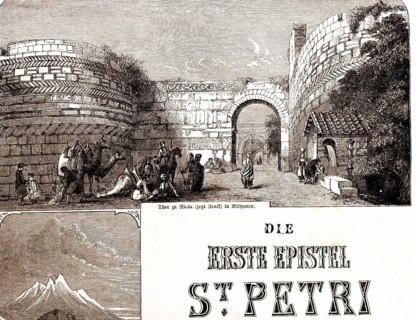 Thor to Nicaea or Isnik in Bithynia, Bursa, Turkey, the First Epistle of the Apostle Peter, letter,