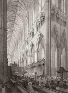 Westminster Abbey, London, England, 19th century