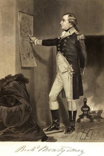 Richard Montgmery (1738-1875) General of the Continental Army in the War of Independence, officer,