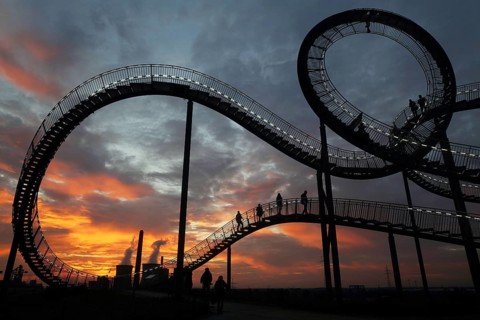 Tiger and Turtle, Duisburg-Angerhausen, Federal Republic of Germany, Angerhausen, Duisburg, Federal