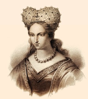 Altima or Altina, consort of the Frankish king Chlodio, c. 392-448, also spelled Clodio, Clodius,