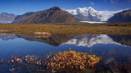 Iceland, landscape in Skaftafell National Park, Reykjavik, Iceland