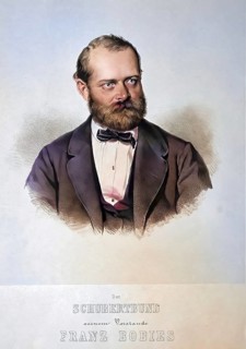 Franz Bobies (1826-1891), First Chairman of the Schubert Association in Vienna, District School