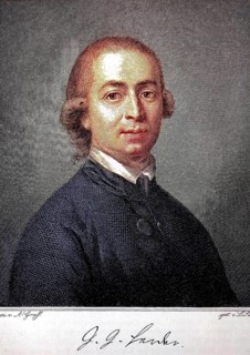 Johann Gottfried Seume, 29 January 1763 - 13 June 1810, was a German writer and poet, digital