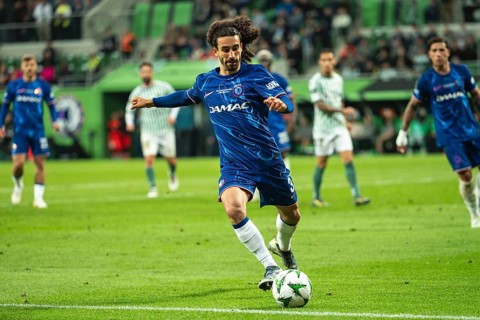 WROCLAW, POLAND - MAY 28, 2025: UEFA Conference League Final Football match Real Betis - Chelsea.