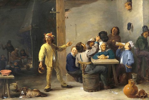 Peasants Celebrating Epiphany (1635), painting by David Teniers (baptised 15 December 1610 in