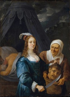 Judith with the Head of Holofernes (1650s), painting by David Teniers (baptised 15 December 1610 in