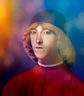 Piero di Lorenzo de' Medici, 1472 – 1503, ? lord of Florence from 1492 until 1494, digital edited