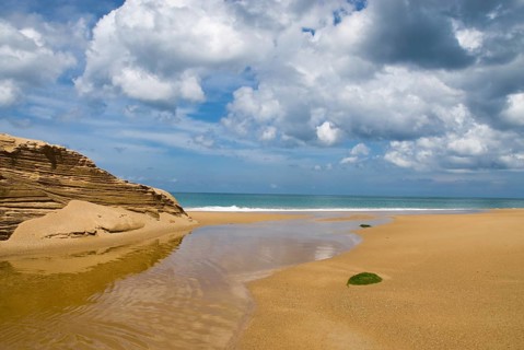 Mai Khao Beach in the north of the Thai holiday island Phuket, Thailand, Siam, Asia, Southeast