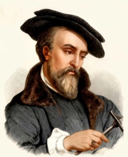 Georgius Agricola, 1494 - 1555, a German Catholic, scholar and scientist