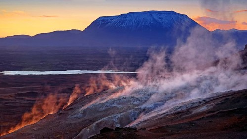 Europe, Scandinavia, Iceland, Namaskard, volcanism