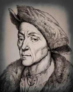 Portrait of Jakob Fugger, 1459, 1525, German businessman, digitally edited