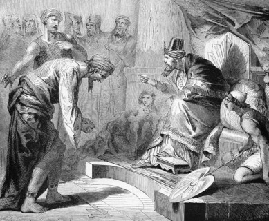 The Schalksknecht, chapter 18, verses 32 and 33, Matthew Gospel, Lord and Servant, Interest,