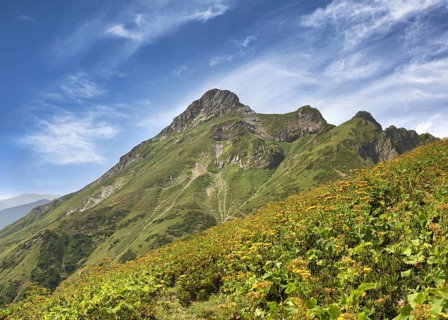Krasnaya Polyana. Sochi. Krasnodar krai. Russia