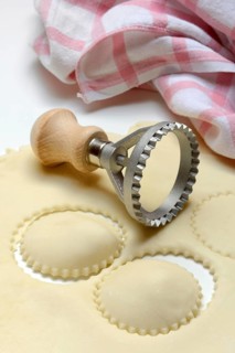 Dough and ravioli cutter, cookie cutter