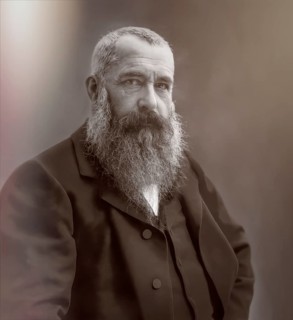 Claude Monet, 1840 – 1926, French painter and founder of Impressionism, digitally optimized based