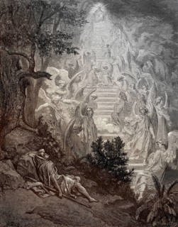 Jacob's Dream, Old Testament, by Gustave Doré, 1863