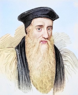 Thomas Cranmer, 1489-1556, First Protestant Archbishop of Canterbury 1533-56, Illustration from Old