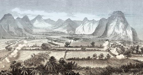 The Battle of Cerro del Borrego on 13 June 1862, Orizaba, Veracruz, Mexico, Second French
