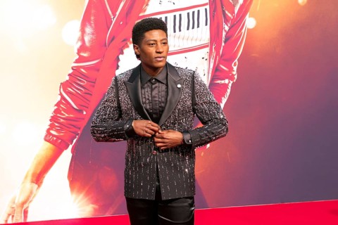 Joseph David-Jones, MICHAEL, International Premiere and Global Fan Celebration, Uber Platz, Berlin,