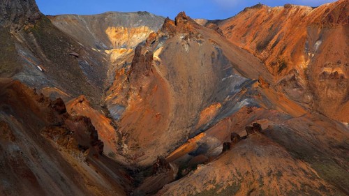 Europe, Scandinavia, Iceland, landscape near Landmannalaugar