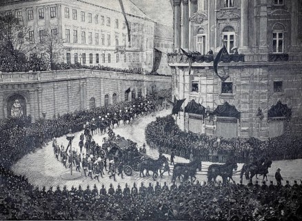 Funeral of Empress Elisabeth in Vienna 1898, Elisabeth of Austria (born 24 December 1837 as