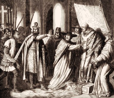 The capture of Pope Paschal II, born Ranierius, was Pope from 13 August 1099 to his death in 1118