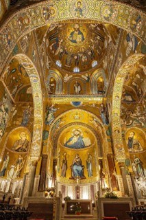 Palatine Chapel, Cappella Palatina, Palermo, Sicily, Italy