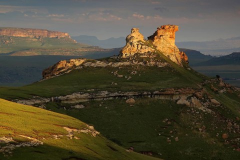 Golden Gate Highlands NP, South Africa, Lesotho